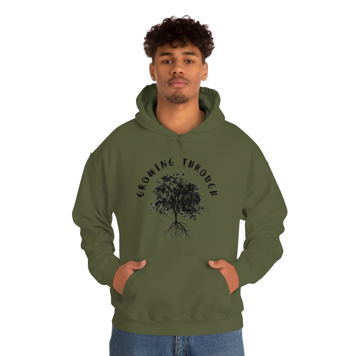 Growing Through Hooded Sweatshirt
