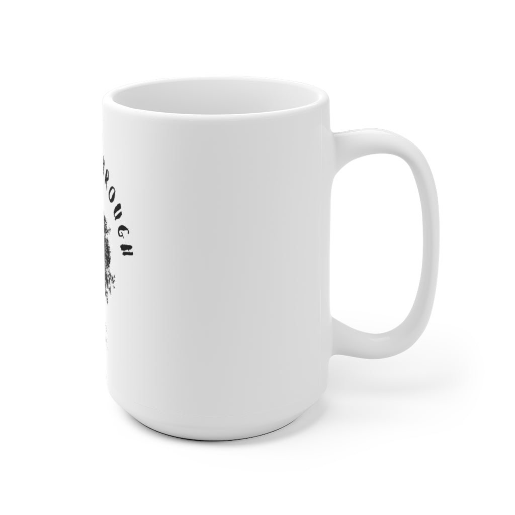 Growing Through - White Mug