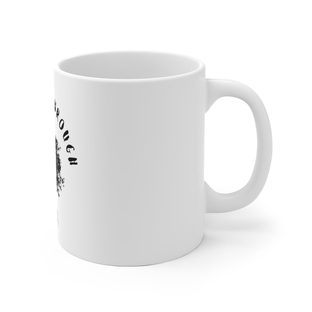 Growing Through - White Mug