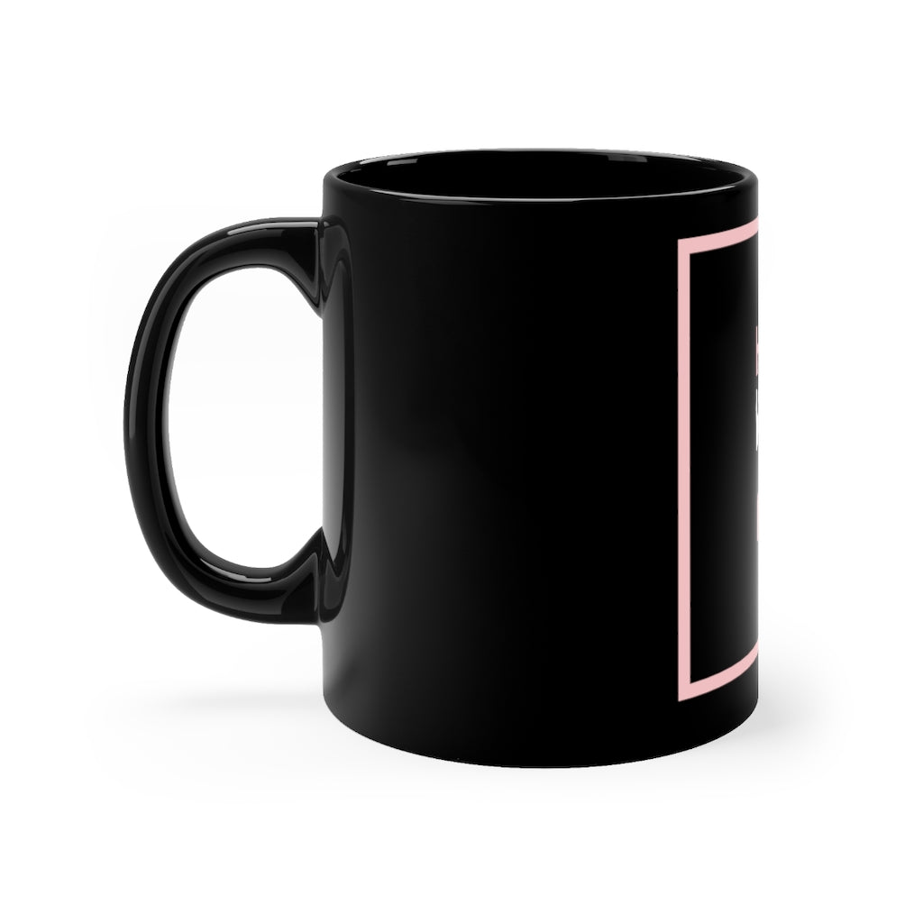 Heal Right Now - Black Mug 11oz
