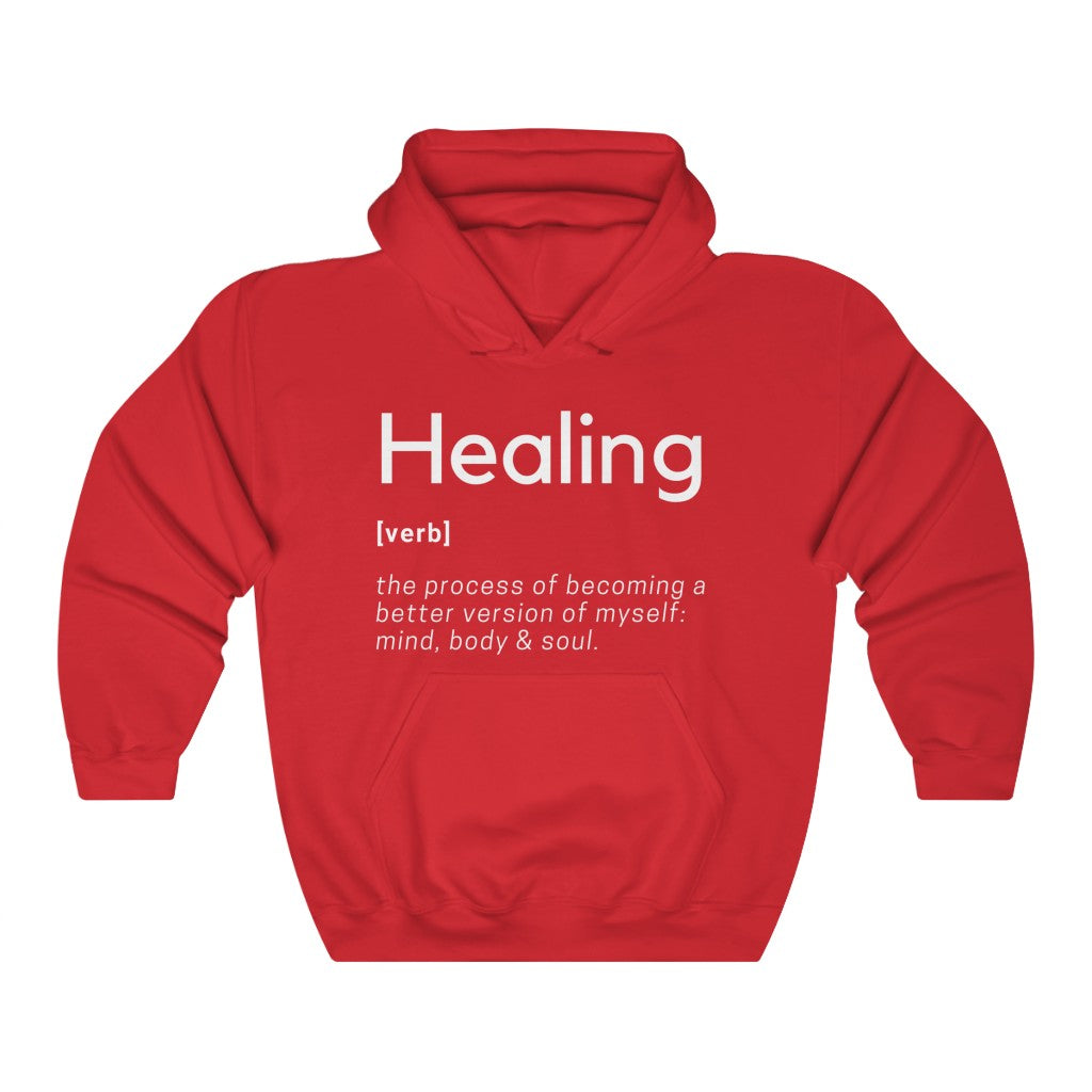 Healing Definition Hooded Sweatshirt