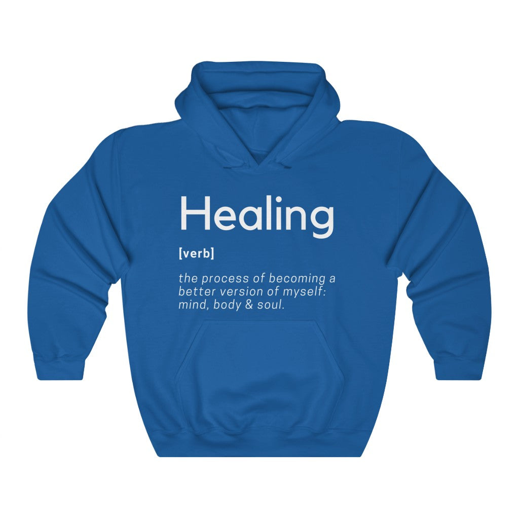 Healing Definition Hooded Sweatshirt