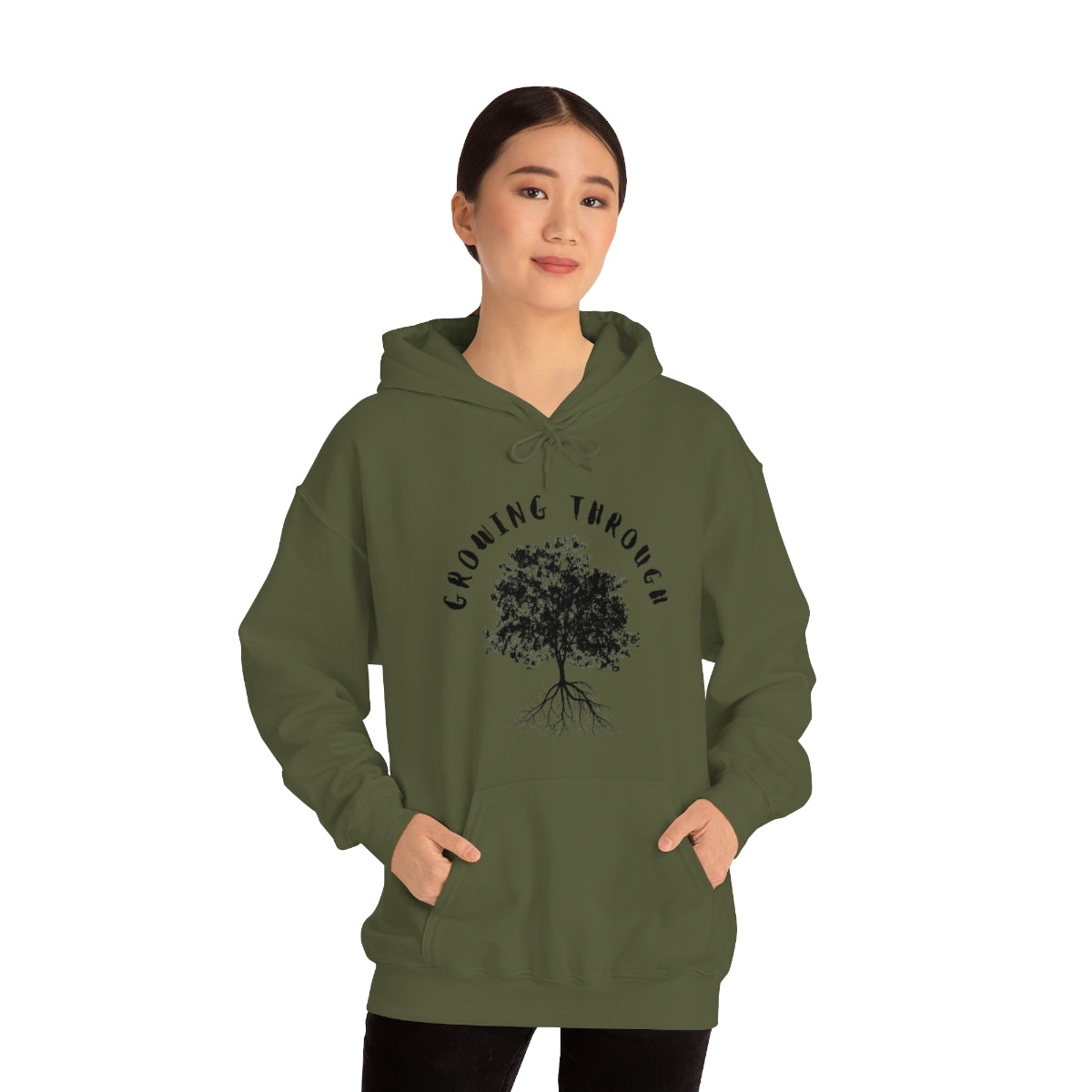 Growing Through Hooded Sweatshirt