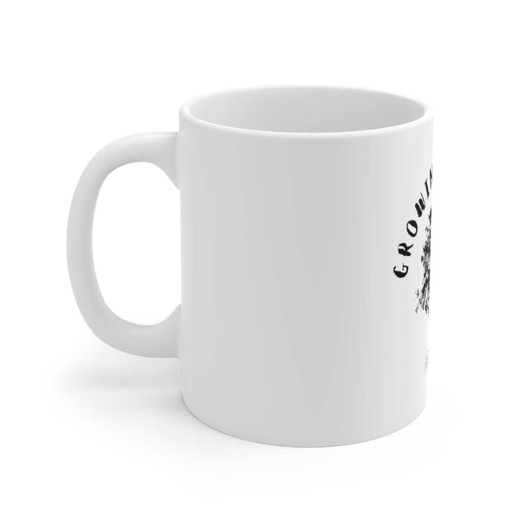 Growing Through - White Mug