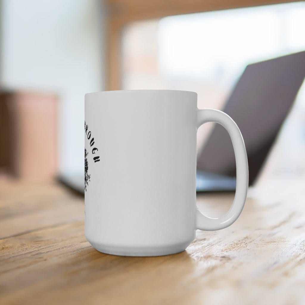 Growing Through - White Mug