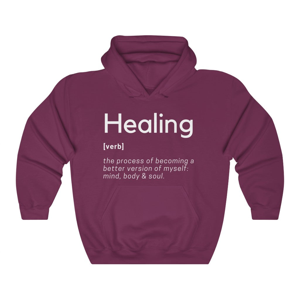 Healing Definition Hooded Sweatshirt
