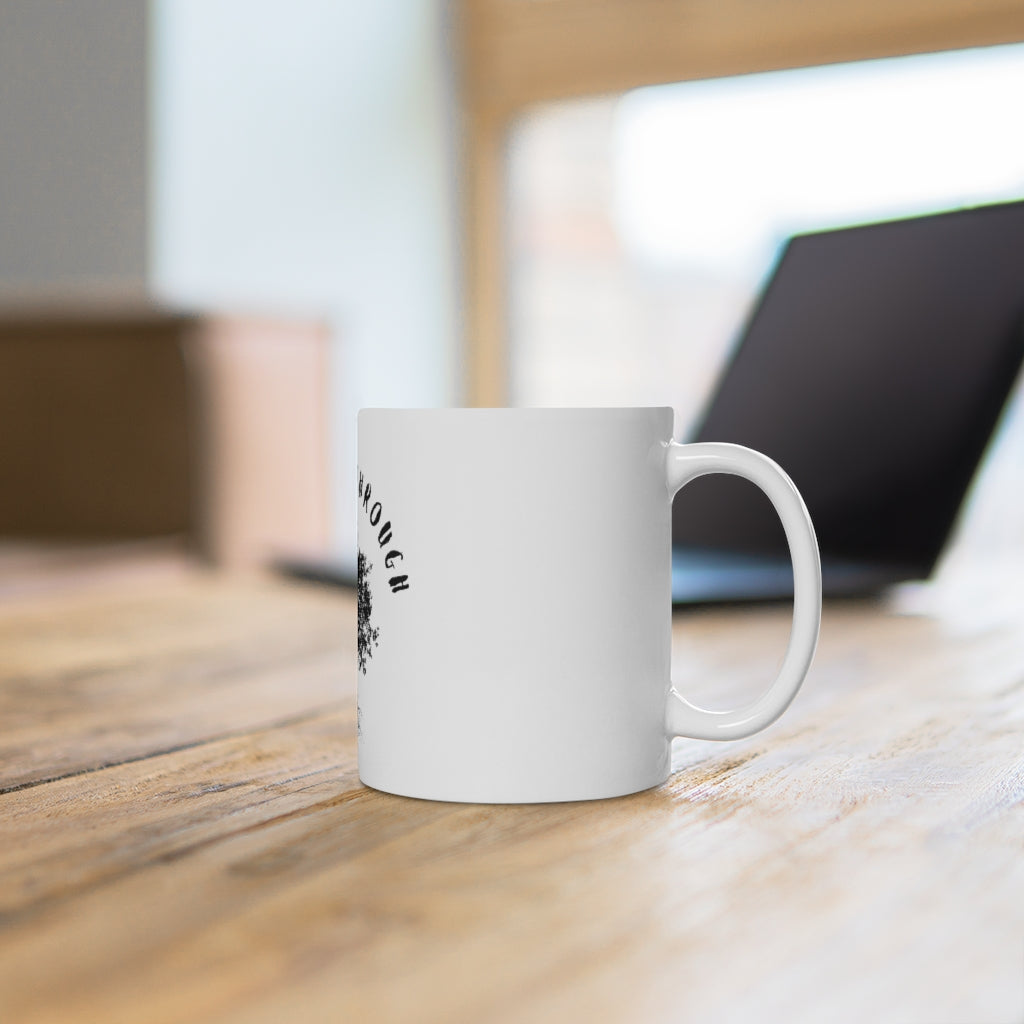 Growing Through - White Mug