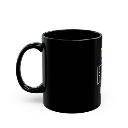 Talk Less Heal More - Black Mug 11oz