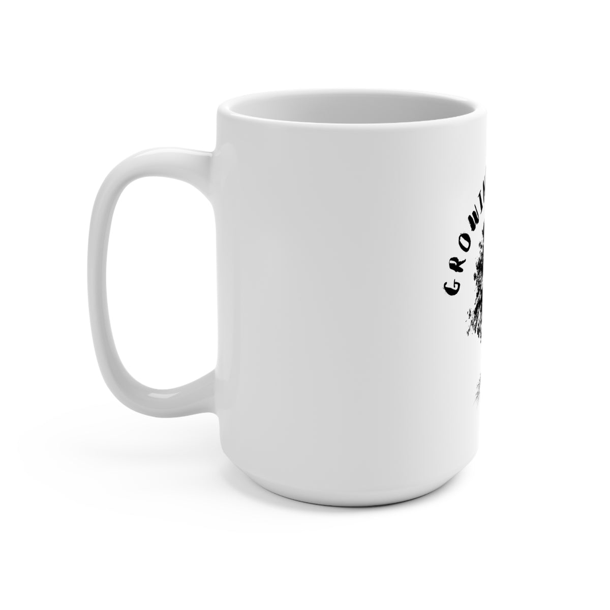 Growing Through - White Mug