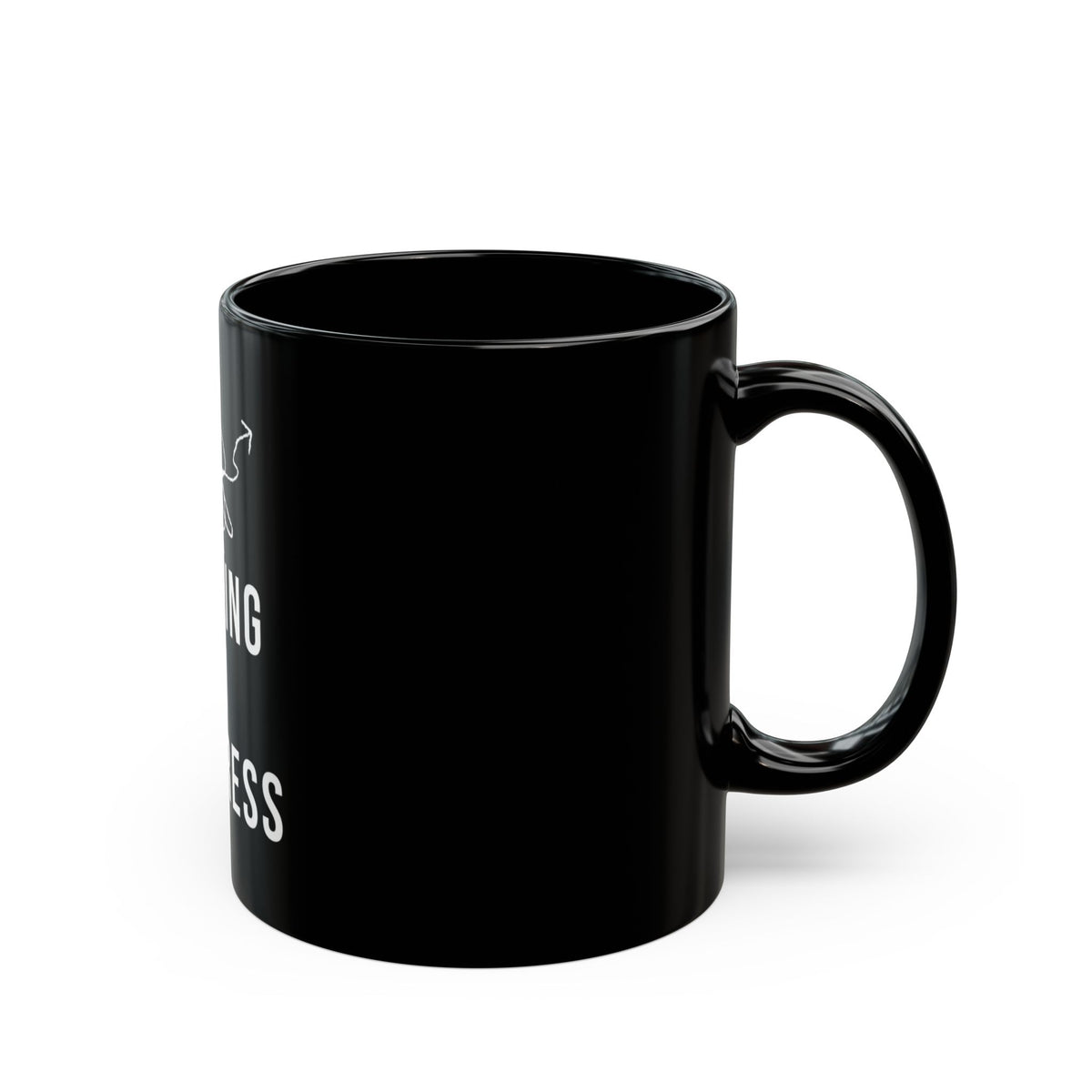 Healing In Progress - Black Mug 11oz