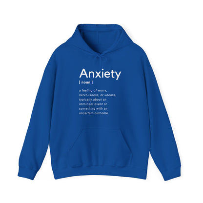 Anxiety Definition Hooded Sweatshirt