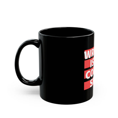 Writing Is My Coping Skill - Black Mug 11oz