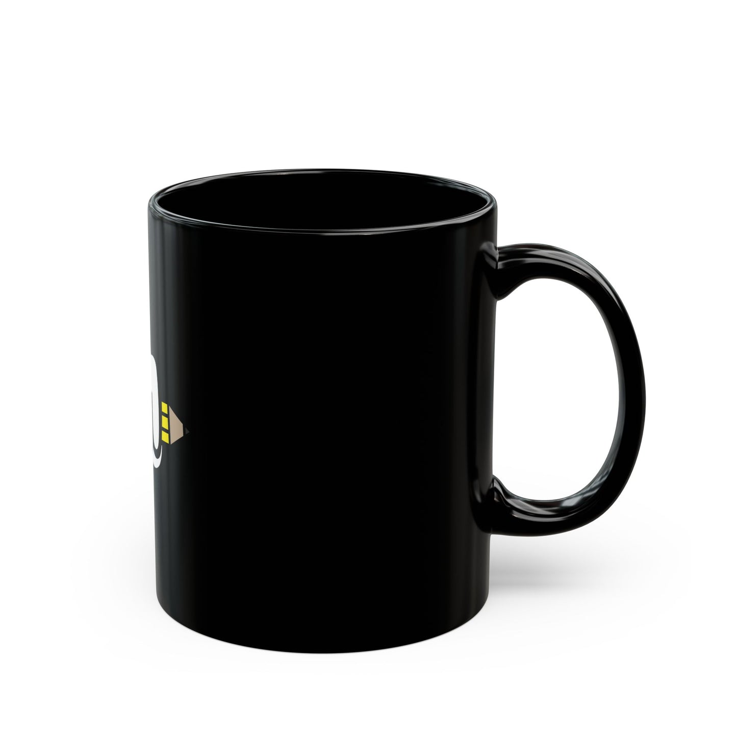 Power of Writing - Black Mug 11oz