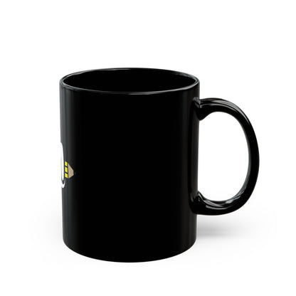 Power of Writing - Black Mug 11oz