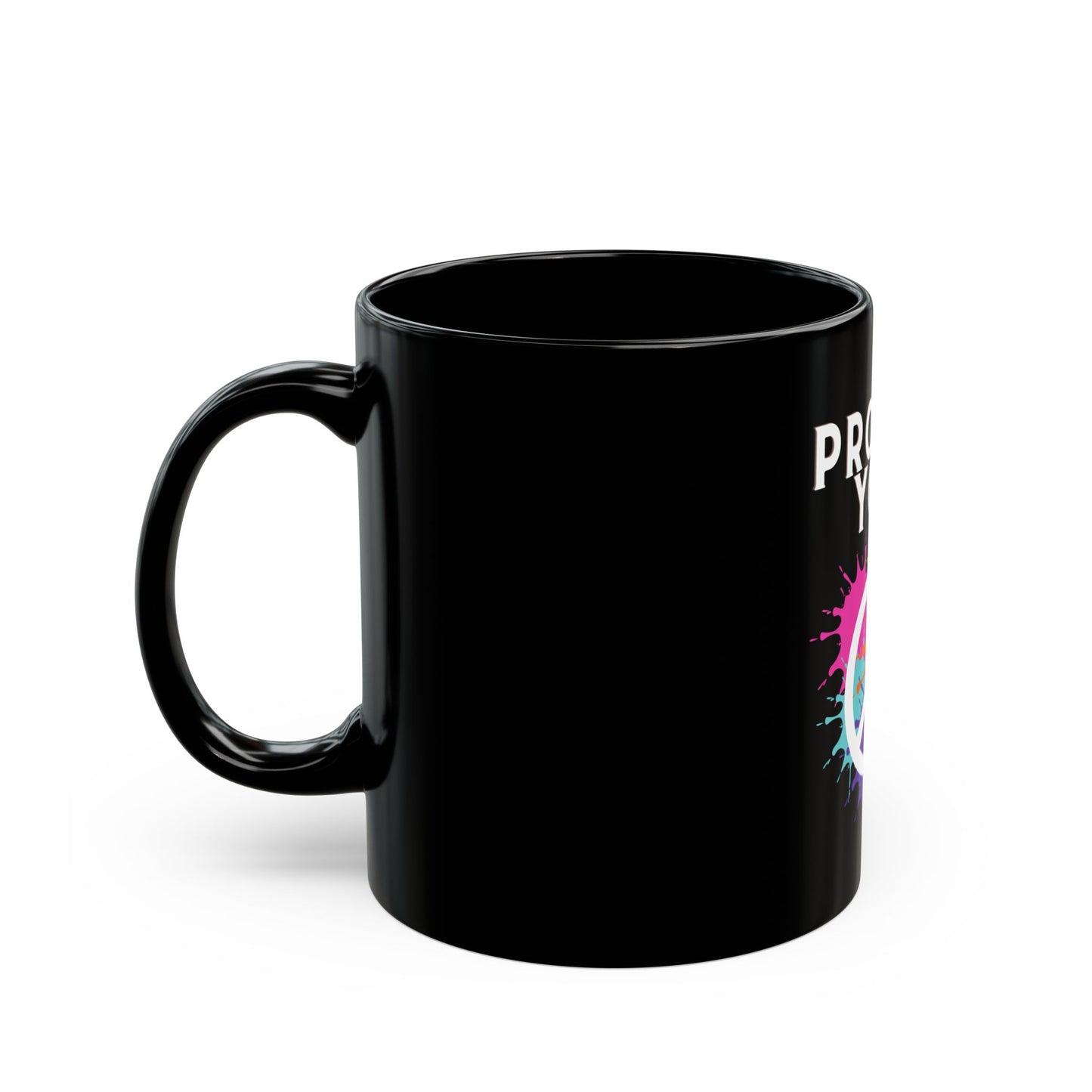 Protect Your Peace - Black Mug 11oz