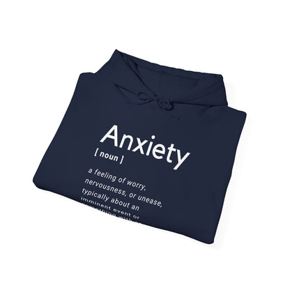 Anxiety Definition Hooded Sweatshirt