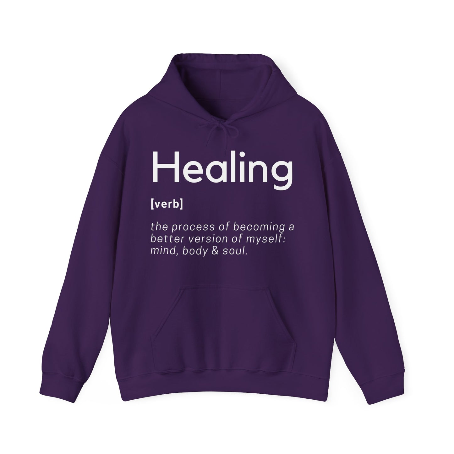 Healing Definition Hooded Sweatshirt