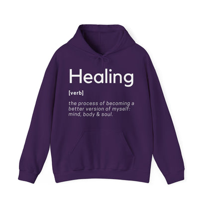 Healing Definition Hooded Sweatshirt