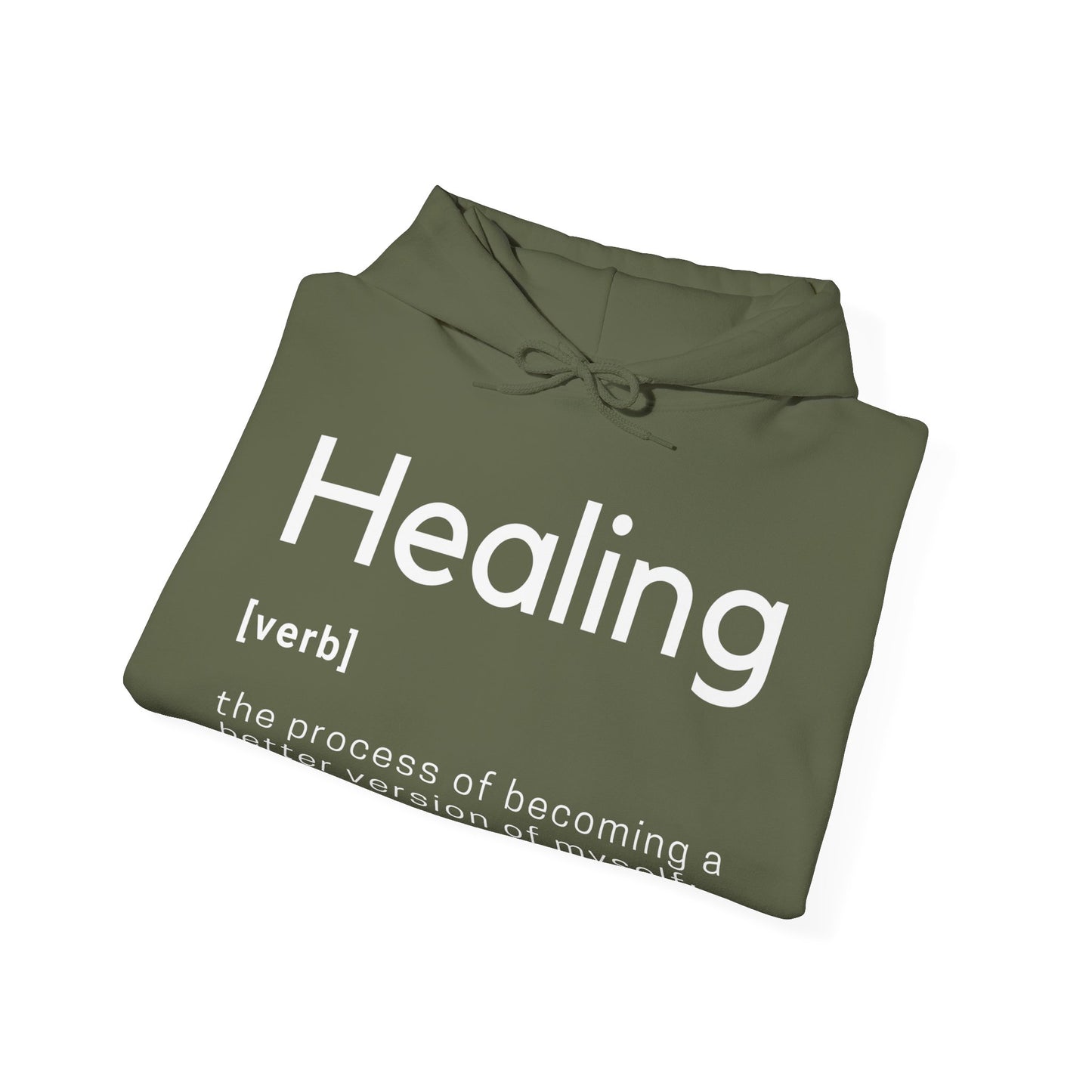 Healing Definition Hooded Sweatshirt