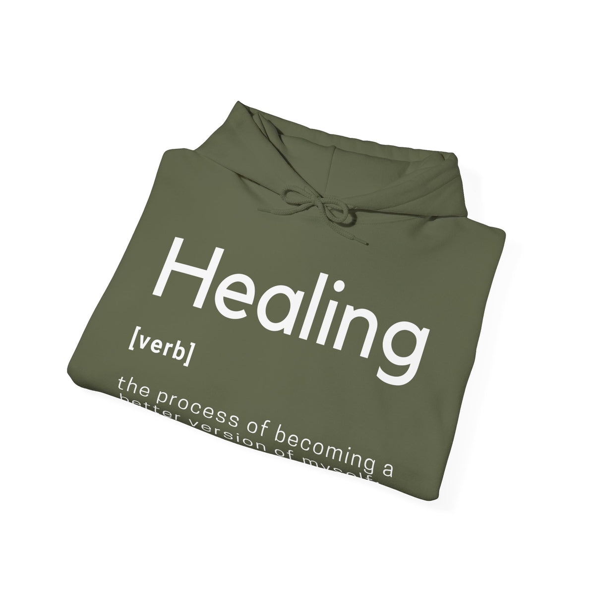 Healing Definition Hooded Sweatshirt