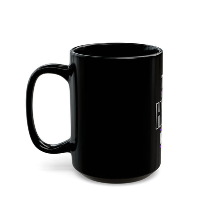 Talk Less Heal More - Black Mug 11oz