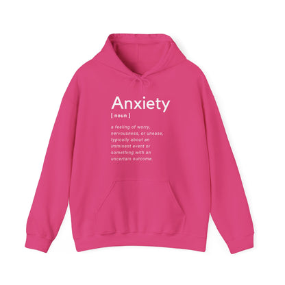 Anxiety Definition Hooded Sweatshirt