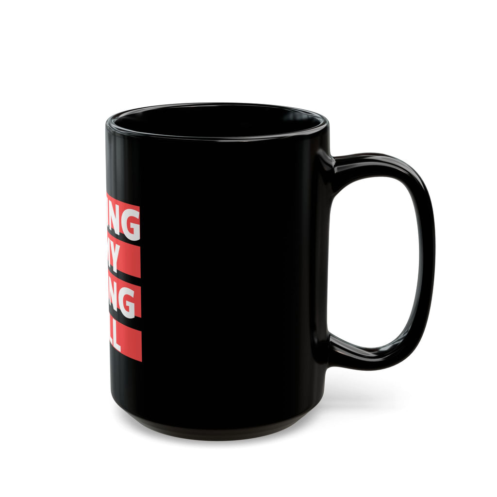 Writing Is My Coping Skill - Black Mug 11oz