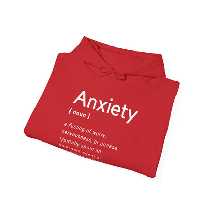 Anxiety Definition Hooded Sweatshirt
