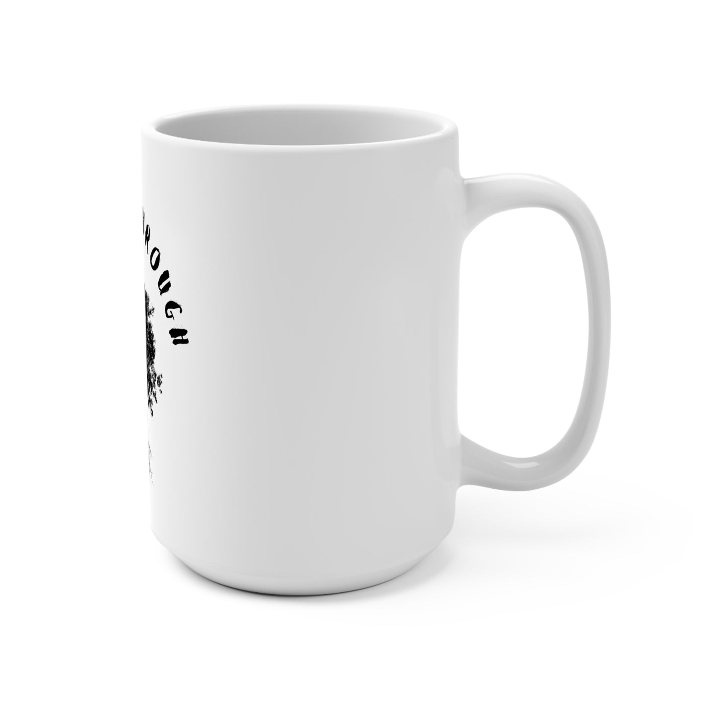 Growing Through - White Mug