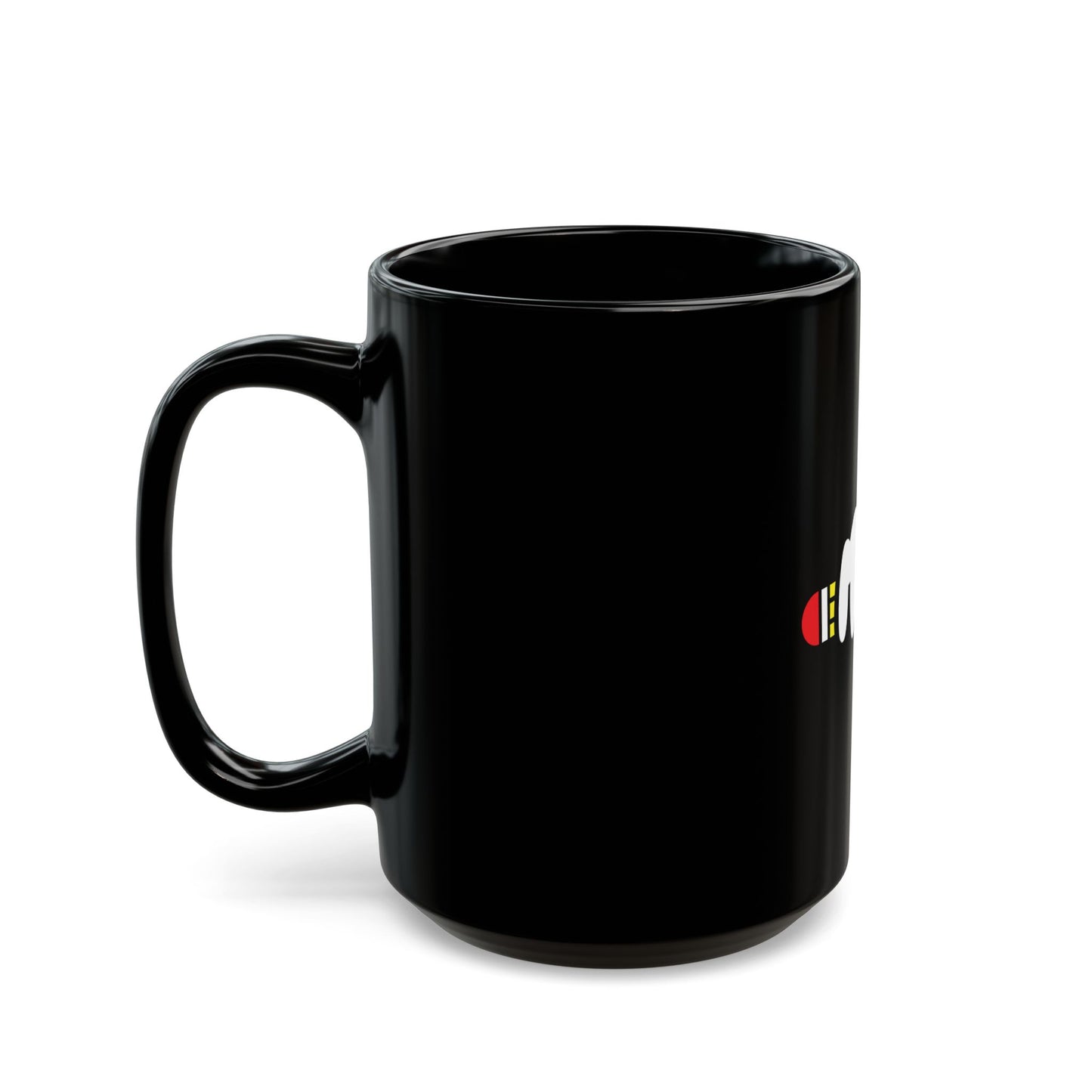 Power of Writing - Black Mug 11oz