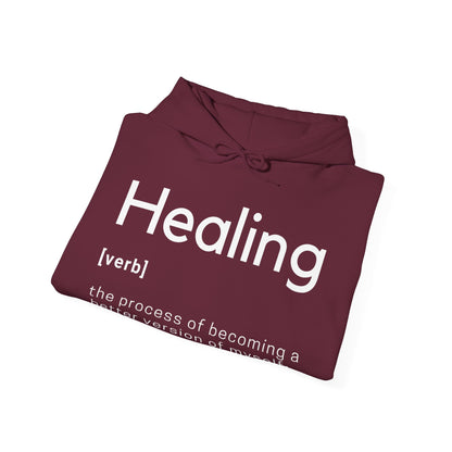 Healing Definition Hooded Sweatshirt