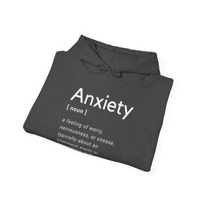 Anxiety Definition Hooded Sweatshirt
