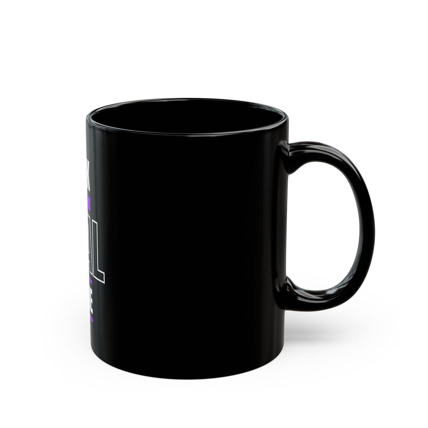 Talk Less Heal More - Black Mug 11oz