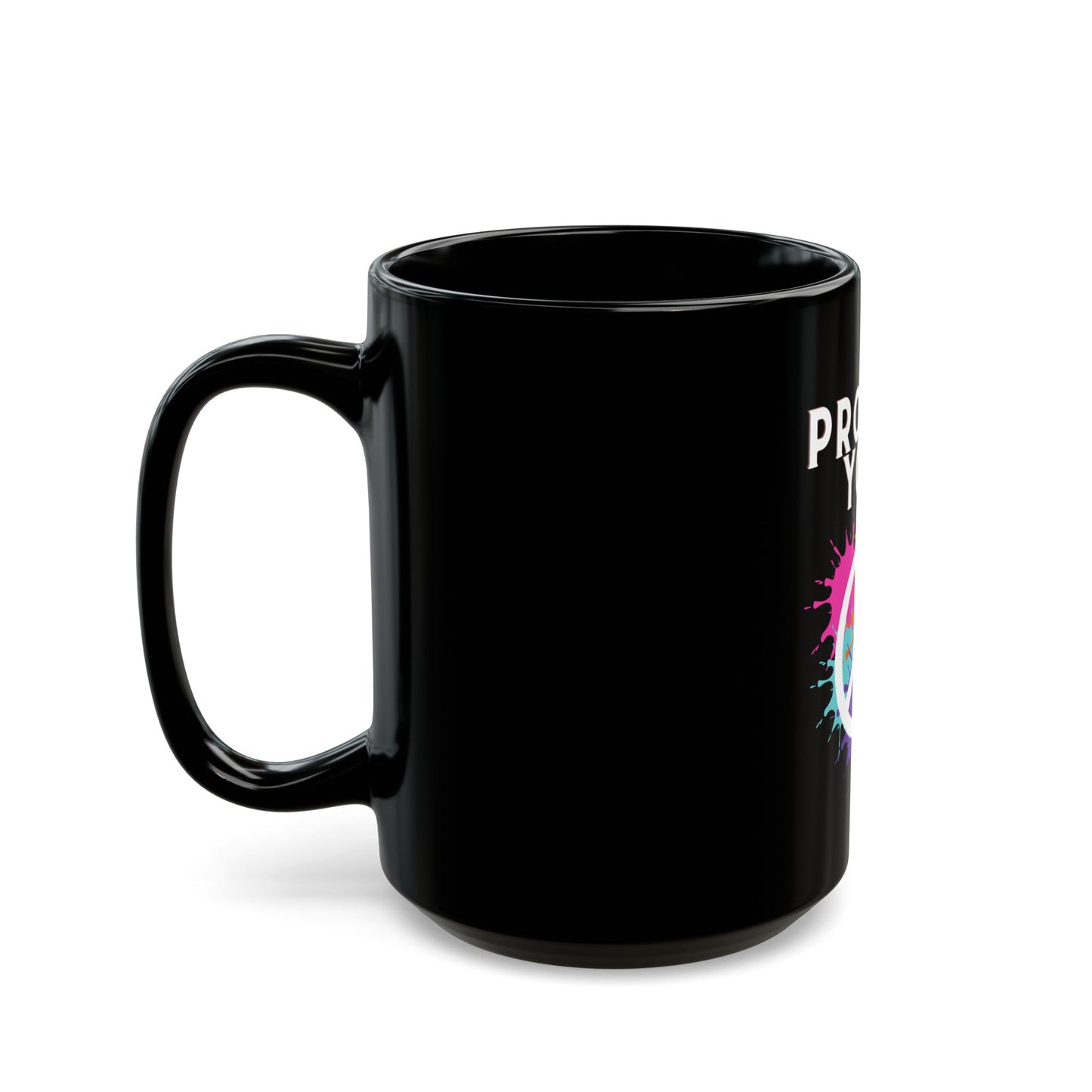 Protect Your Peace - Black Mug 11oz