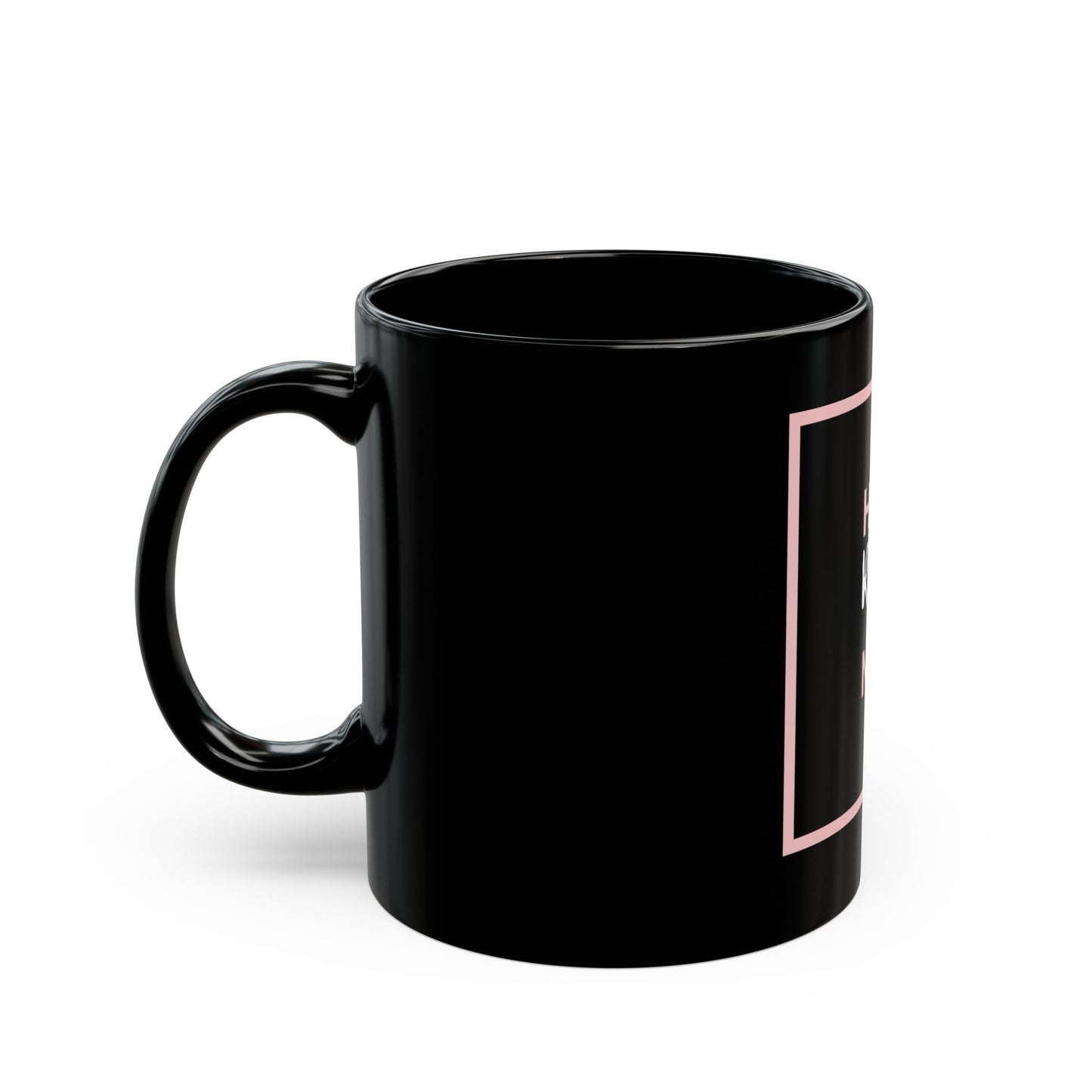 Heal Right Now - Black Mug 11oz