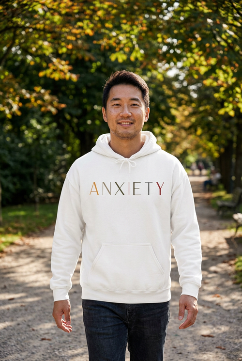 Anxiety 1.0 hoodie mockup