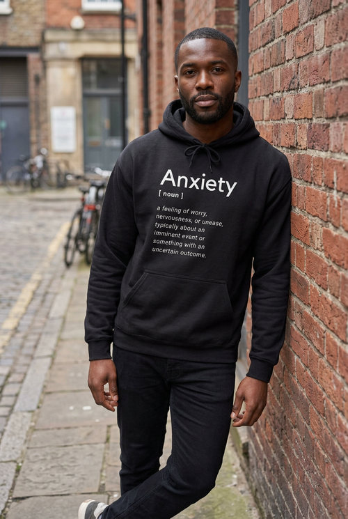 Anxiety Definition hoodie mockup