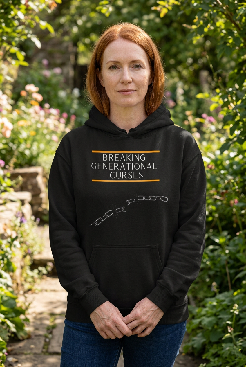 Breaking Generational Curses hoodie mockup