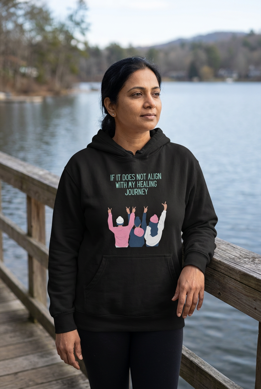 Healing Journey hoodie mockup