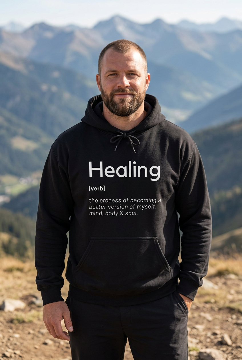 Healing Definition Hooded Sweatshirt