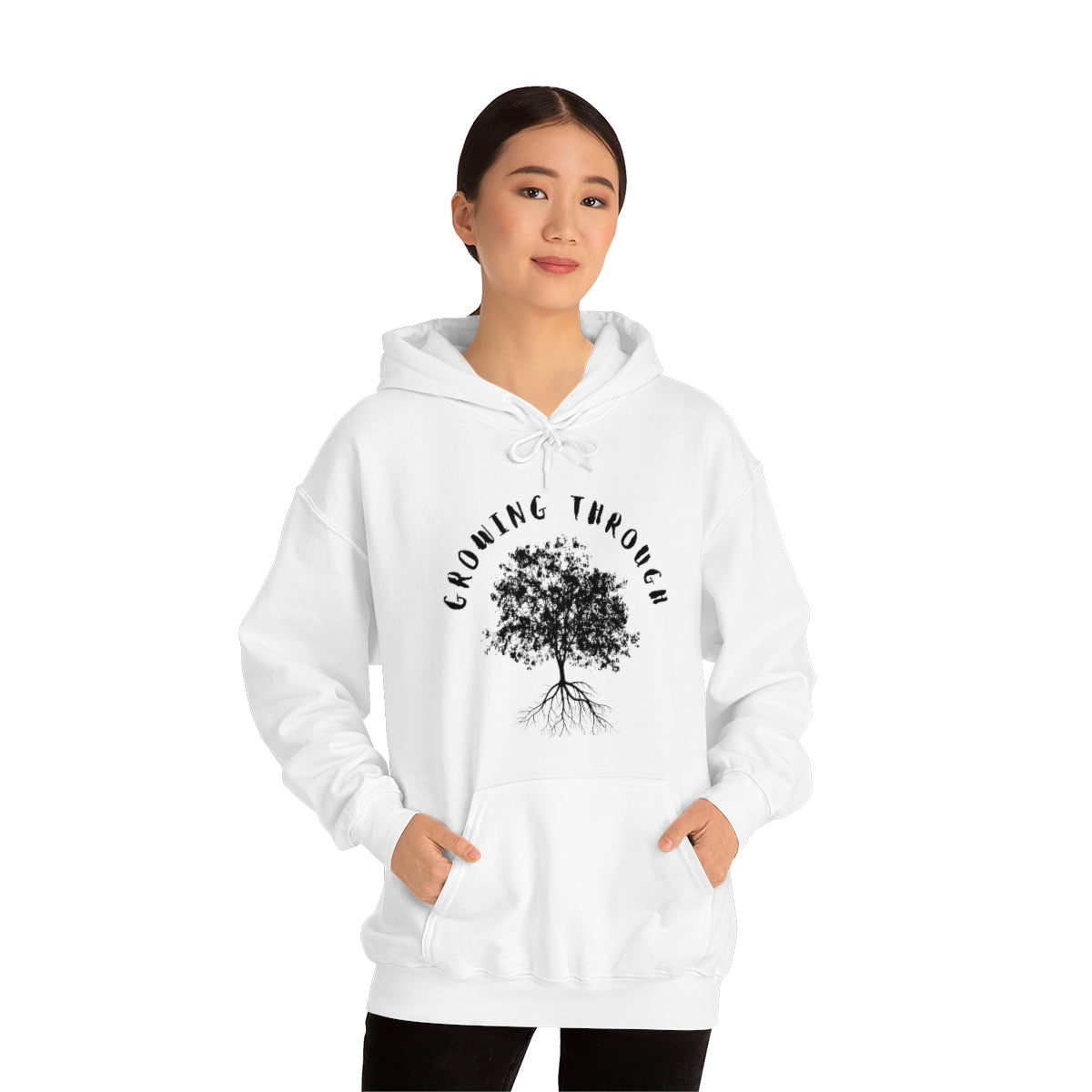 Growing Through Hooded Sweatshirt