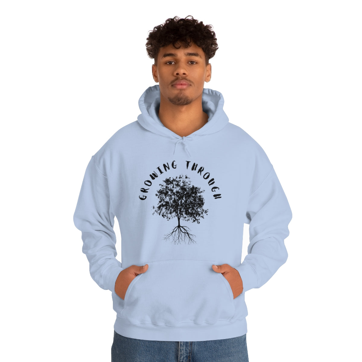 Growing Through Hooded Sweatshirt