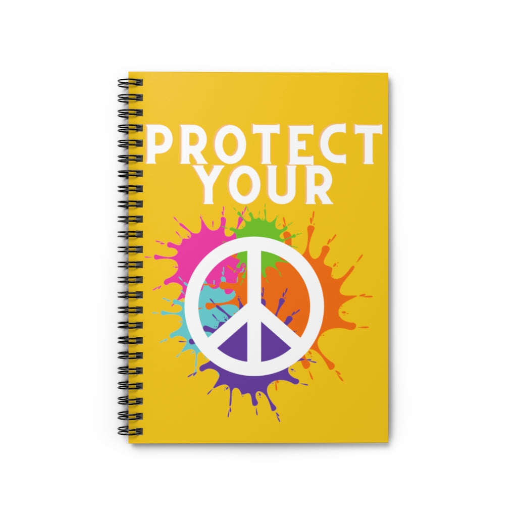 Protect Your Peace Spiral Notebook