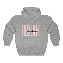 Load image into Gallery viewer, Resilient &amp; Brave Hooded Sweatshirt