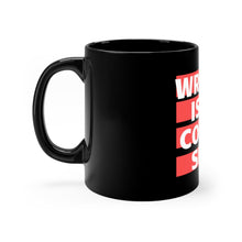 Load image into Gallery viewer, Writing Is My Coping Skill - Black Mug 11oz