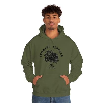 Growing Through Hooded Sweatshirt