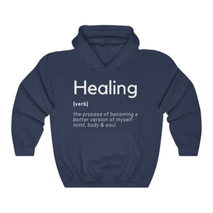 Healing Definition Hooded Sweatshirt