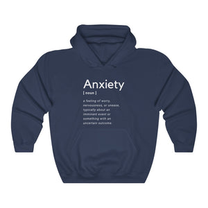 Anxiety Definition Hooded Sweatshirt