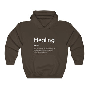 Healing Definition Hooded Sweatshirt