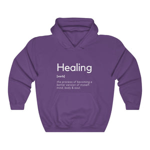 Healing Definition Hooded Sweatshirt